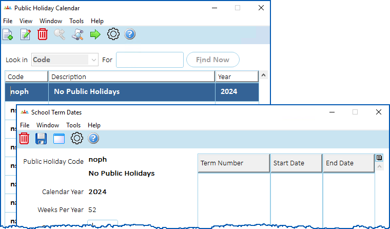 Calendar Chapter Code Articles